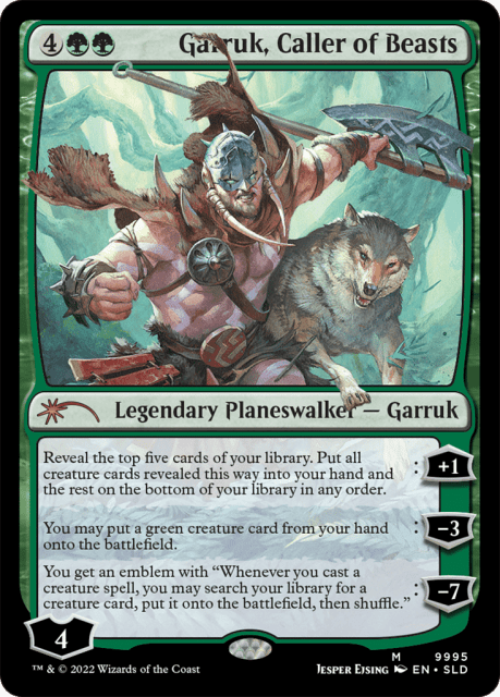 Garruk, Caller of Beasts (9995) — Secret Lair Drop