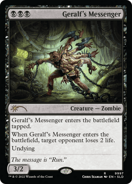 Geralf's Messenger (9997) — Secret Lair Drop