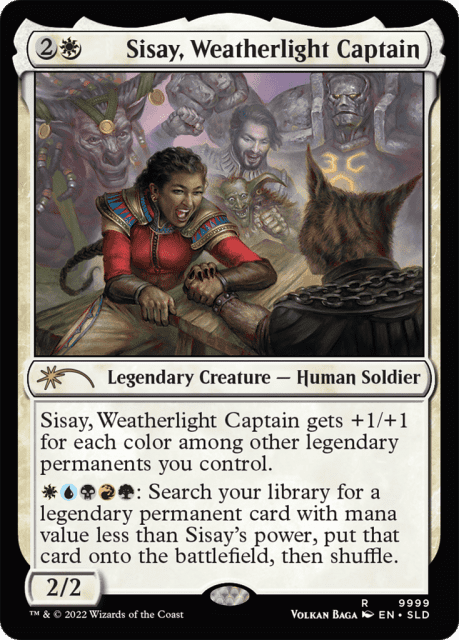 Sisay, Weatherlight Captain (9999) — Secret Lair Drop