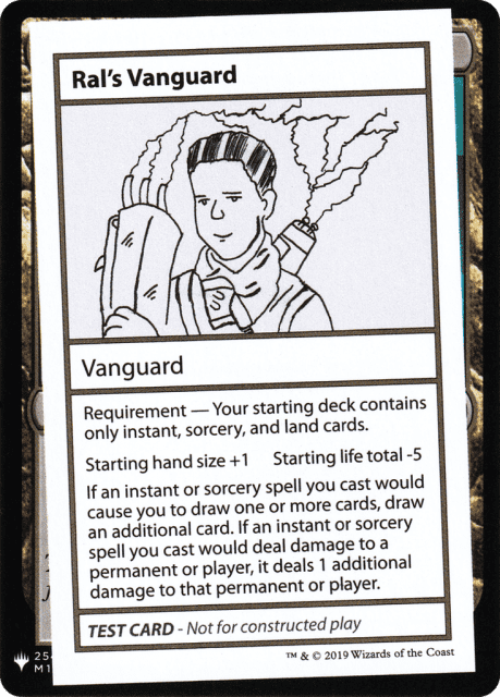 Ral's Vanguard (1) — Mystery Booster Playtest Cards 2019