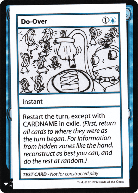 Do-Over (20) — Mystery Booster Playtest Cards 2019