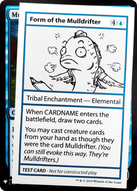 Form of the Mulldrifter (22) — Mystery Booster Playtest Cards 2019