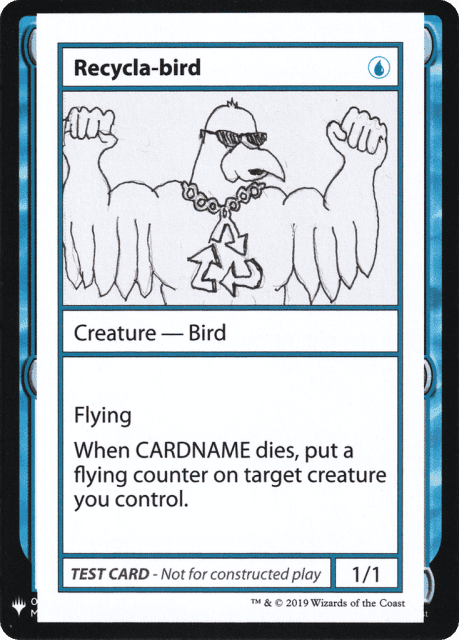 Recycla-bird (28) — Mystery Booster Playtest Cards 2019
