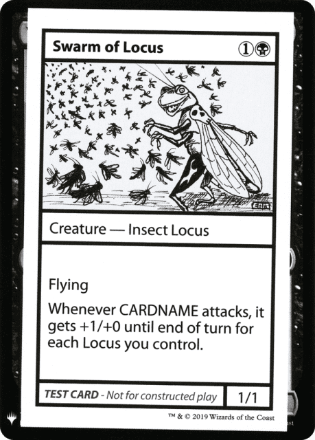 Swarm of Locus (48) — Mystery Booster Playtest Cards 2019