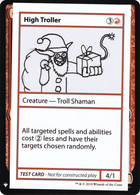 High Troller (54) — Mystery Booster Playtest Cards 2019