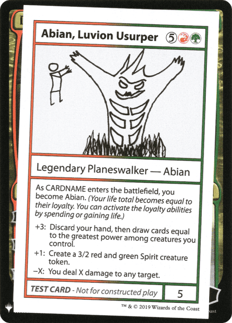 Abian, Luvion Usurper (87) — Mystery Booster Playtest Cards 2019