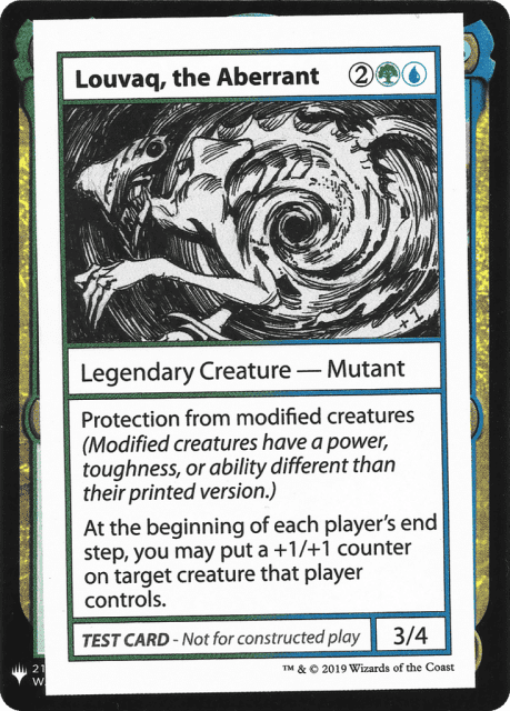 Louvaq, the Aberrant (95) — Mystery Booster Playtest Cards 2019