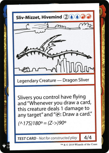Sliv-Mizzet, Hivemind (99) — Mystery Booster Playtest Cards 2019