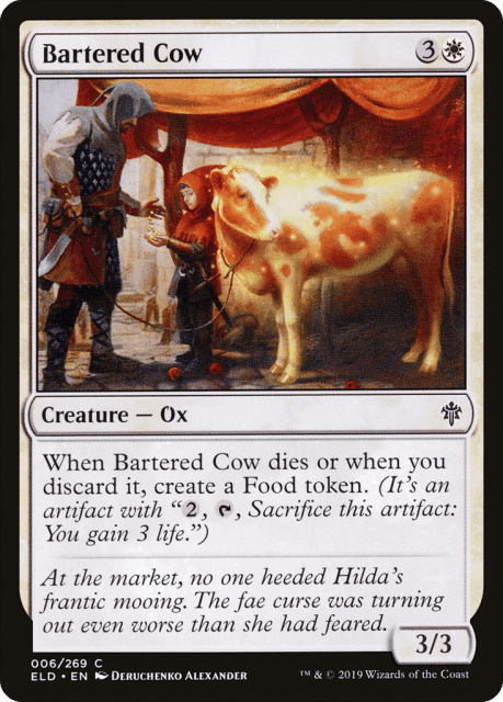 Bartered Cow (6) — Throne of Eldraine