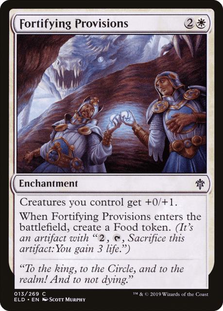 Fortifying Provisions (13) — Throne of Eldraine