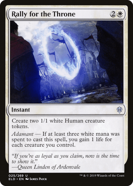 Rally for the Throne (25) — Throne of Eldraine