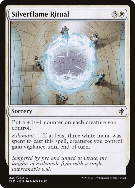 Silverflame Ritual (30) — Throne of Eldraine