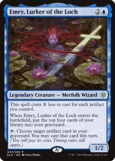 Emry, Lurker of the Loch (43) — Throne of Eldraine