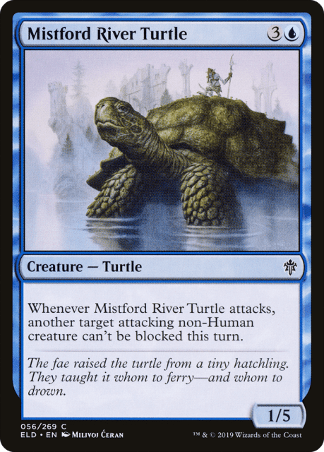 Mistford River Turtle (56) — Throne of Eldraine