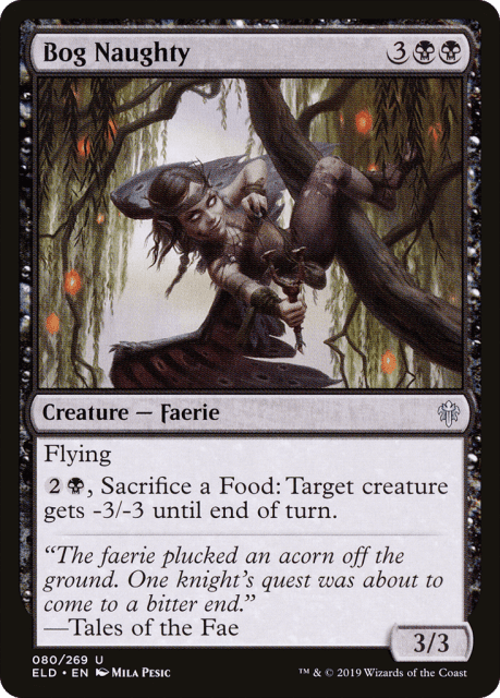 Bog Naughty (80) — Throne of Eldraine