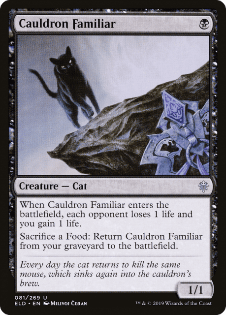 Cauldron Familiar (81) — Throne of Eldraine