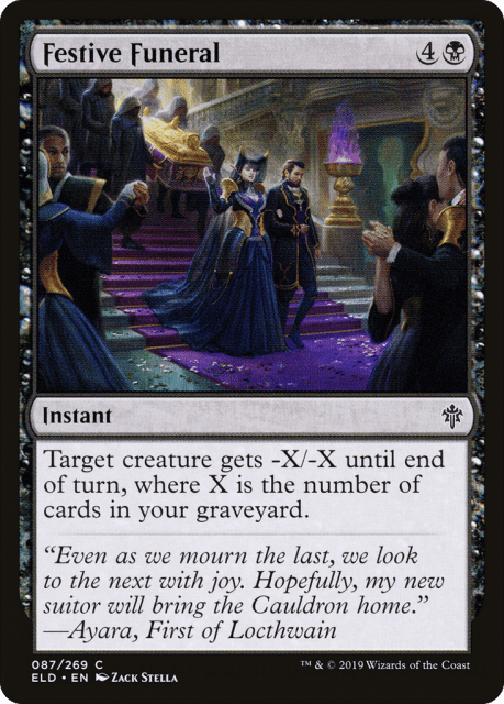 Festive Funeral (87) — Throne of Eldraine
