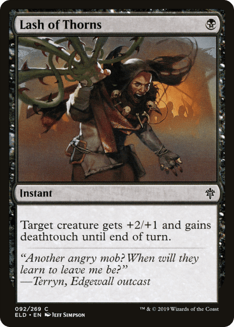 Lash of Thorns (92) — Throne of Eldraine