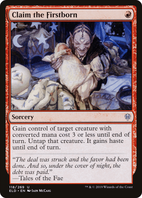Claim the Firstborn (118) — Throne of Eldraine