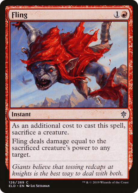 Fling (126) — Throne of Eldraine