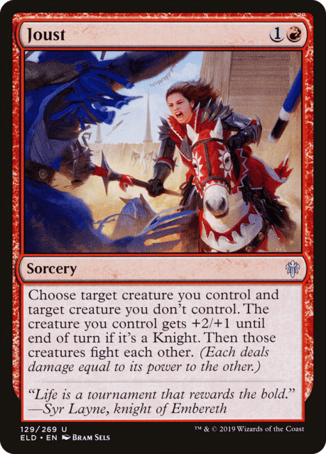 Joust (129) — Throne of Eldraine
