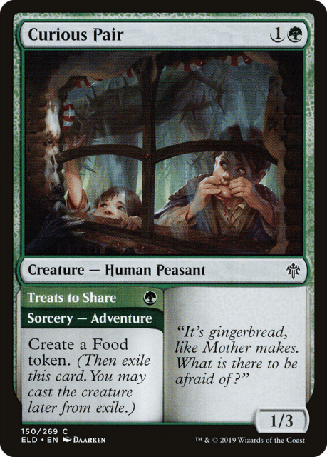 Curious Pair // Treats to Share (150) — Throne of Eldraine