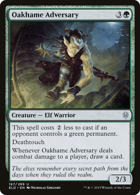 Oakhame Adversary (167) — Throne of Eldraine