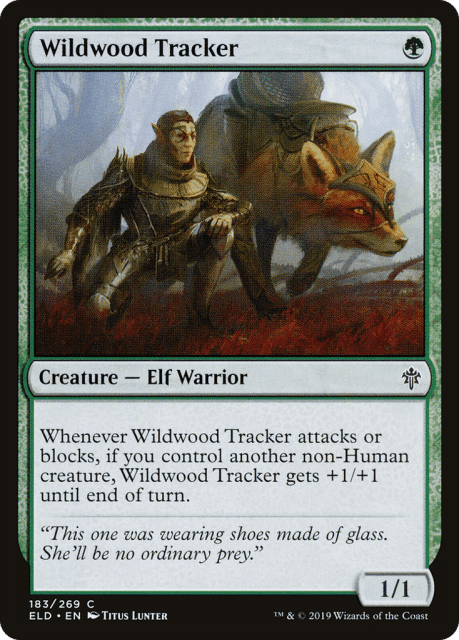 Wildwood Tracker (183) — Throne of Eldraine