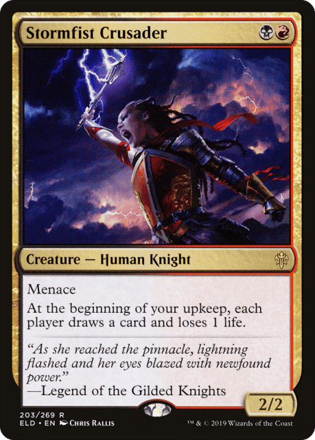 Stormfist Crusader (203) — Throne of Eldraine
