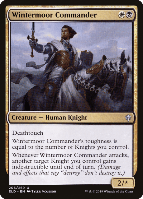Wintermoor Commander (205) — Throne of Eldraine