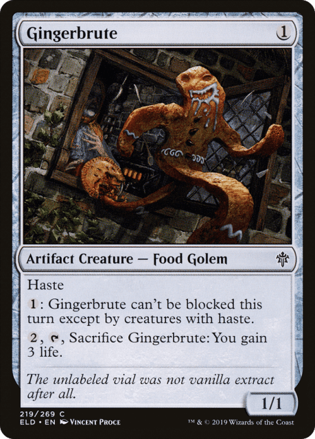 Gingerbrute (219) — Throne of Eldraine