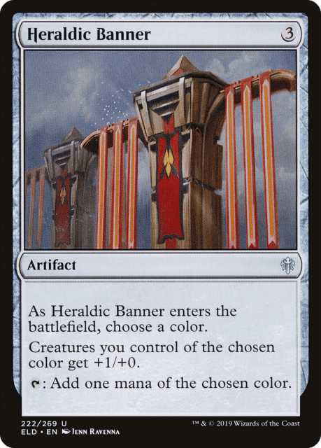 Heraldic Banner (222) — Throne of Eldraine