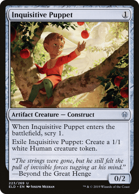 Inquisitive Puppet (223) — Throne of Eldraine