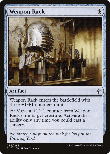 Weapon Rack (236) — Throne of Eldraine