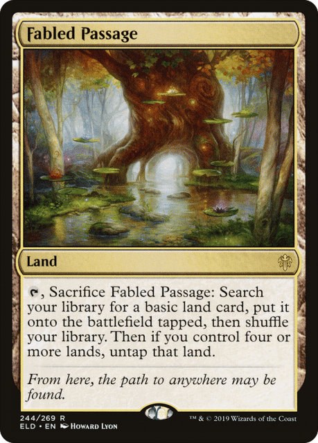 Fabled Passage (244) — Throne of Eldraine