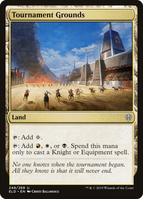 Tournament Grounds (248) — Throne of Eldraine
