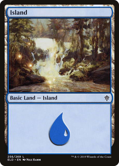 Island (256) — Throne of Eldraine