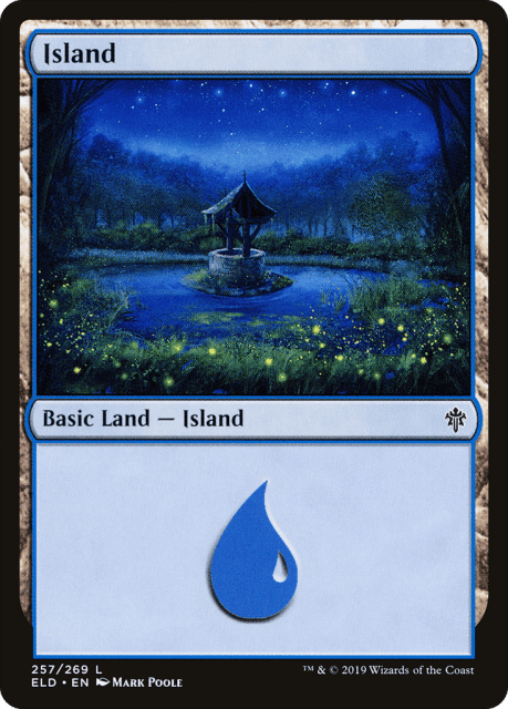 Island (257) — Throne of Eldraine