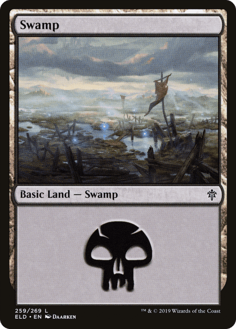 Swamp (259) — Throne of Eldraine