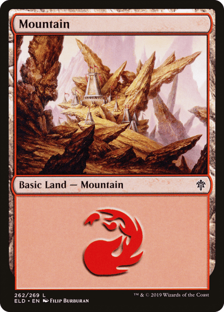 Mountain (262) — Throne of Eldraine