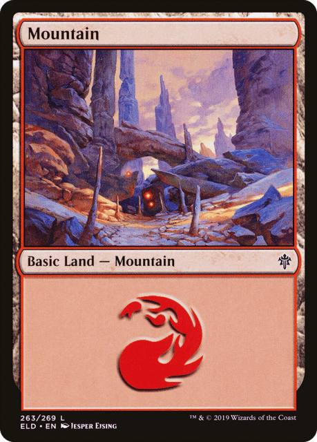 Mountain (263) — Throne of Eldraine