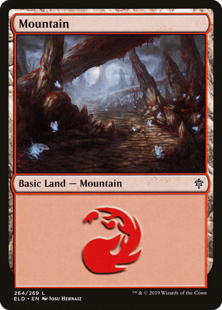 Mountain (264) — Throne of Eldraine