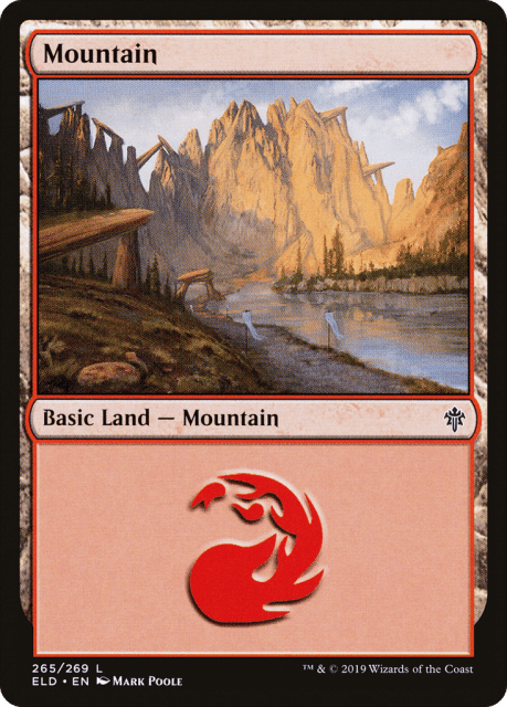 Mountain (265) — Throne of Eldraine