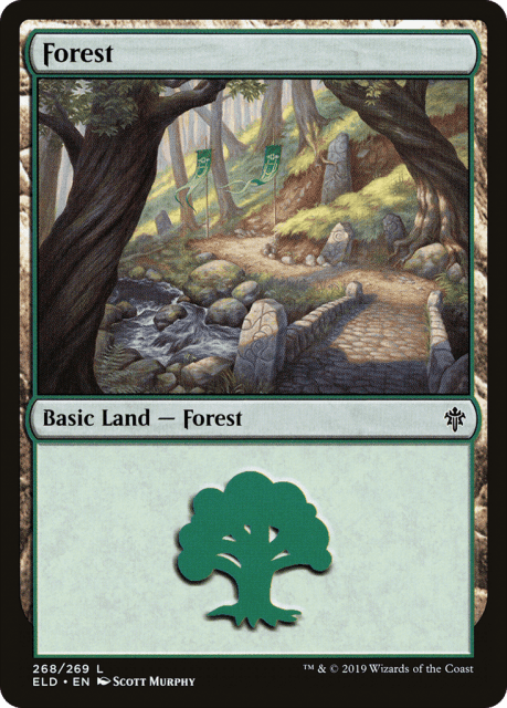 Forest (268) — Throne of Eldraine