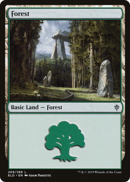 Forest (269) — Throne of Eldraine