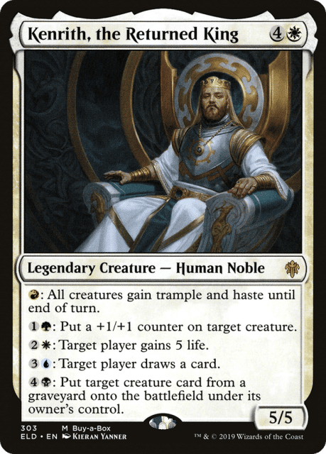 Kenrith, the Returned King (303) — Throne of Eldraine