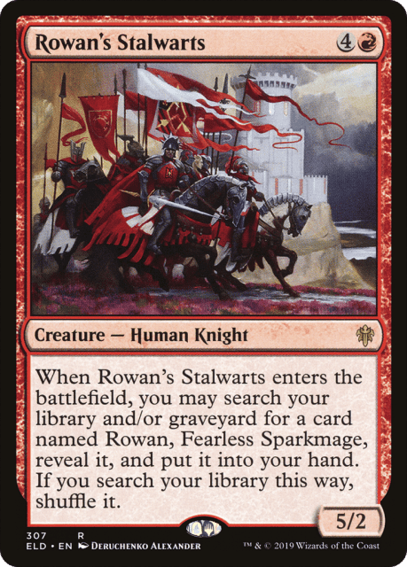 Rowan's Stalwarts (307) — Throne of Eldraine