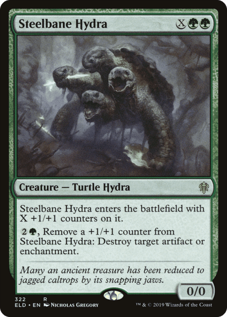 Steelbane Hydra (322) — Throne of Eldraine