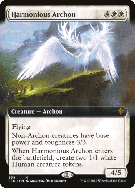 Harmonious Archon (338) — Throne of Eldraine
