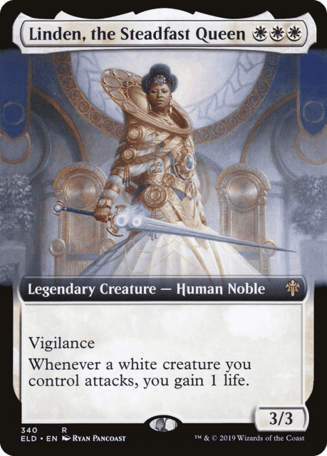 Linden, the Steadfast Queen (340) — Throne of Eldraine